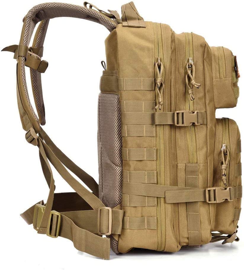 REEBOW GEAR Military Tactical Backpack Large Army 3 Day Assault Pack Molle Bag Backpacks - Image 3